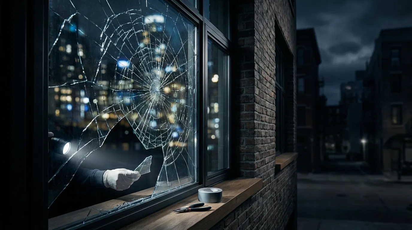 Image de couverture : Dépannage vitrier de nuit et week-end : tarifs et pièges à éviter - Dépannage Urgence